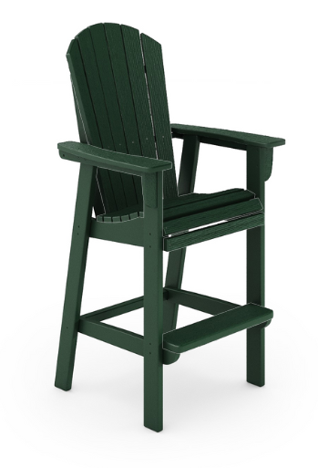 St Simons Fan Back Bar Chair (Premium)