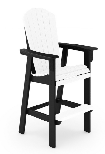 St Simons Fan Back Bar Chair (Premium)