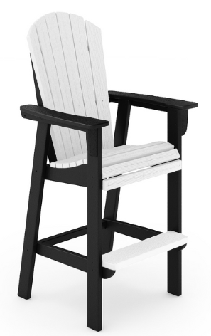 St Simons Fan Back Bar Chair (Premium)