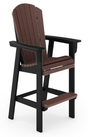 St Simons Fan Back Bar Chair (Premium)