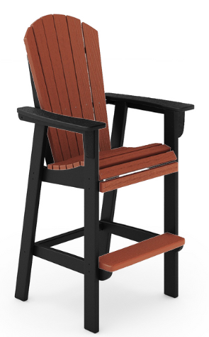 St Simons Fan Back Bar Chair (Premium)