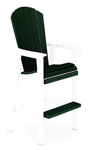 St Simons Fan Back Bar Chair (Premium)