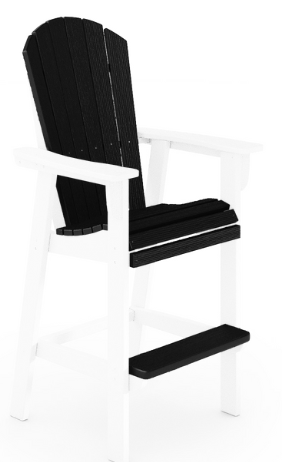 St Simons Fan Back Bar Chair (Premium)