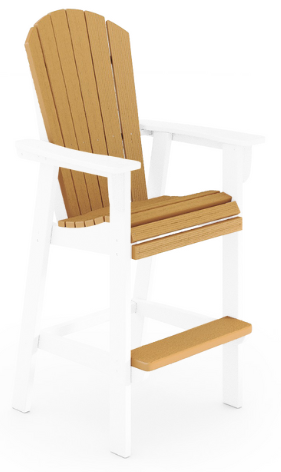 St Simons Fan Back Bar Chair (Premium)