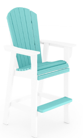 St Simons Fan Back Bar Chair (Premium)