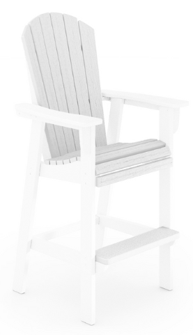 St Simons Fan Back Bar Chair (Premium)