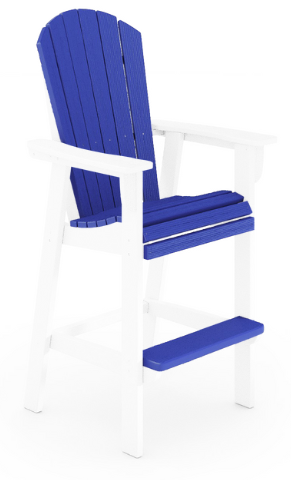 St Simons Fan Back Bar Chair (Premium)