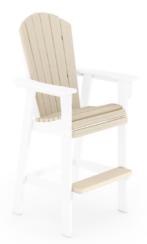 St Simons Fan Back Bar Chair (Premium)