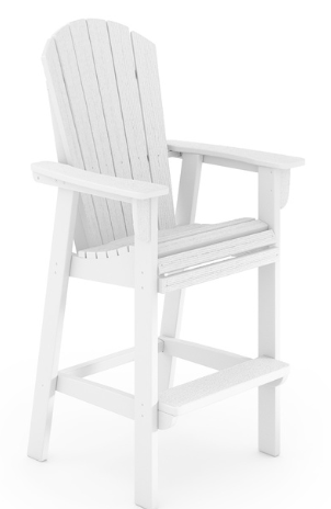 St Simons Fan Back Bar Chair (Premium)