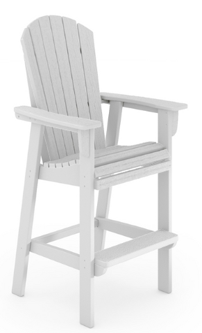 St Simons Fan Back Bar Chair (Premium)