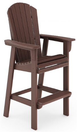 St Simons Fan Back Bar Chair (Premium)