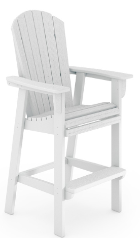 St Simons Fan Back Bar Chair (Premium)