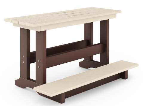 42" St Simons Backless Counter Bench