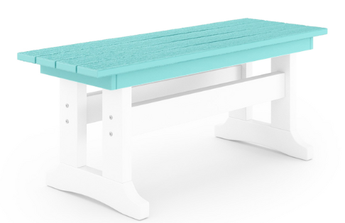 42" St Simons Backless Dining Bench