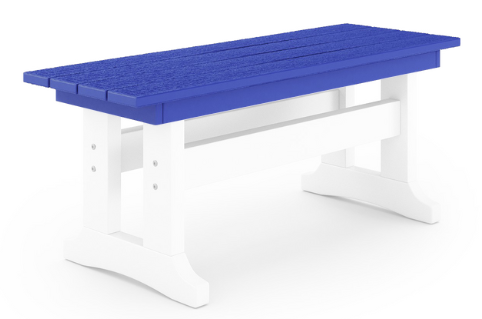 42" St Simons Backless Dining Bench