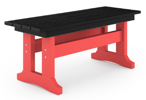 42" St Simons Backless Dining Bench