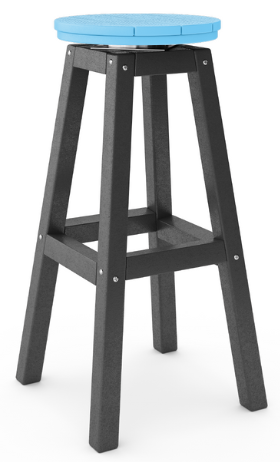 St Simons 14" Round Bar Stool