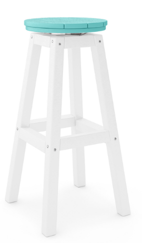 St Simons 14" Round Bar Stool